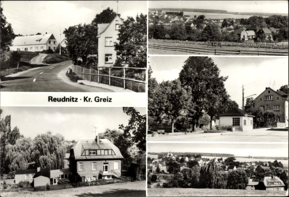 PC Reudnitz Mohlsdorf in Thuringia, panorama, partial views