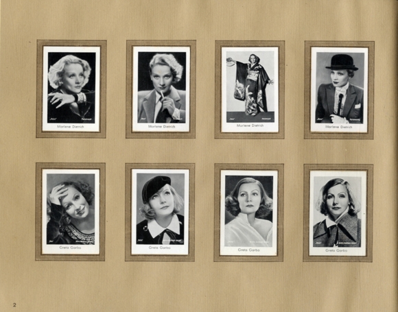 Film album no. 2 collective picture album Josetti cigarette factory, Berlin 1932