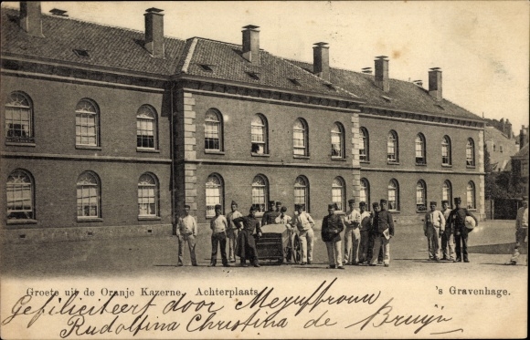 Ak&#39;s Gravenhage The Hague South Holland, Oranje Kazerne, Achterplaats