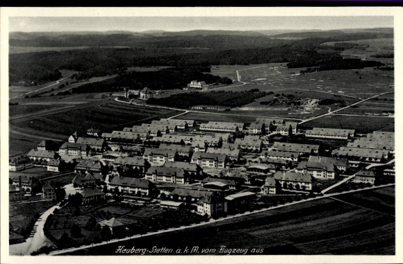 Ak Stetten am kalten Markt, Lager Heuberg, Luftbild