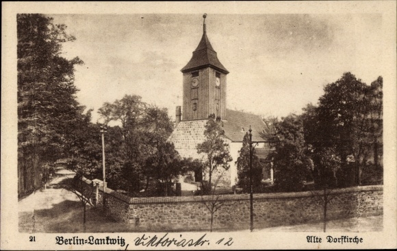 PC Berlin Steglitz Lankwitz, old village church