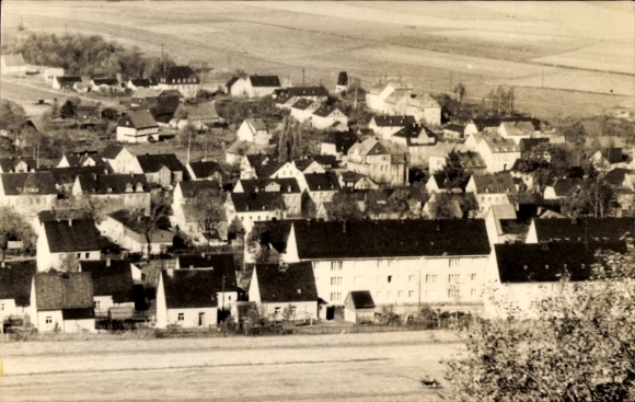 Postcard Crottendorf in the Erzgebirge, panorama