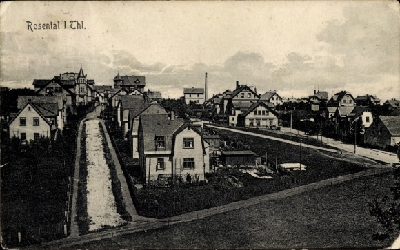 KP Rožmitál pod Třemšínem Rožmital Rosenthal Środkowe Czechy, panorama, budynki mieszkalne
