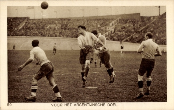 PC Amsterdam North Holland Netherlands, Olympics 1928, For the Argentijnsche Doel