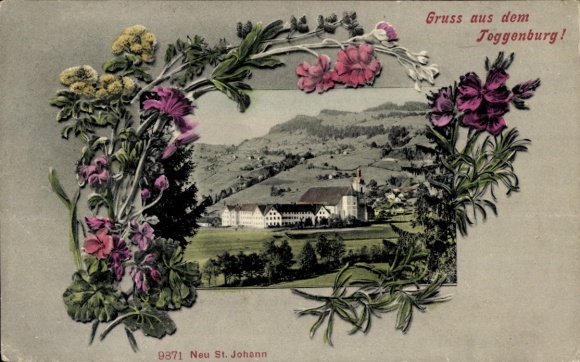 passe-partout KP Toggenburg Kanton St. Gallen, widok na Neu St. Johann