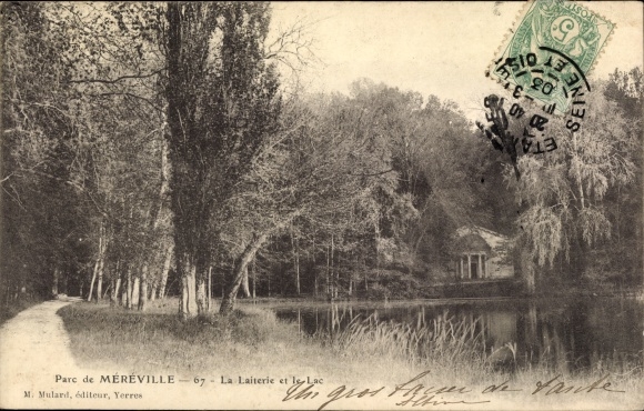 KP Méréville Essonne, La Laiterie et le Lac