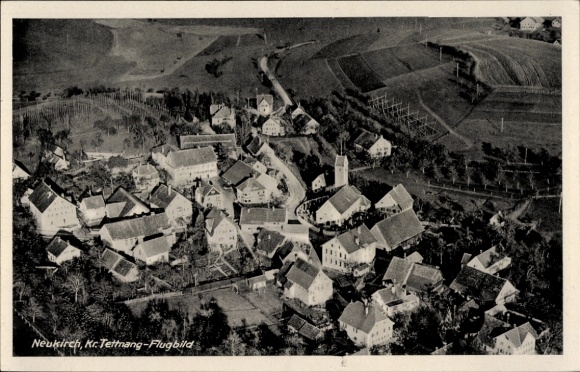 Ak Neukirch Bodenseekreis, Fliegeraufnahme