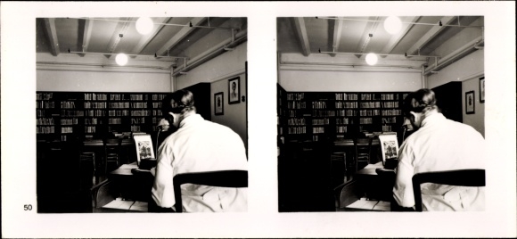 Stereo spatial image &quot;The NS model companies&quot;, III 50, No. 360, Harburger Ölwerke Brinckman Mergell