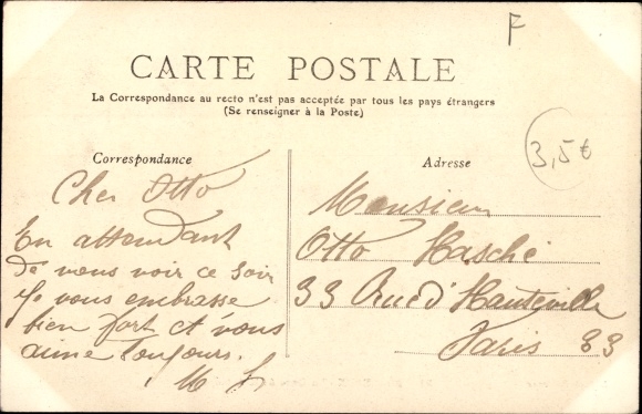 Postcard Bordeaux Gironde, Gare du Midi