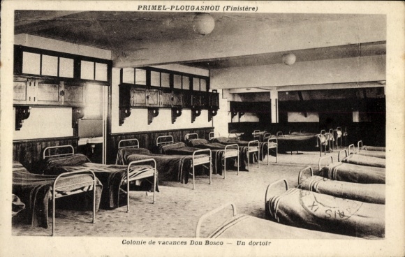 KP Primel Plougasnou Finistère, obóz letni Don Bosco, internat