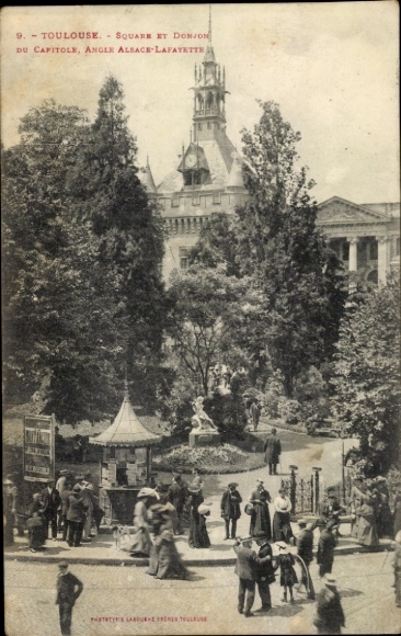 Ak Toulouse Haute Garonne, Square du Capitole