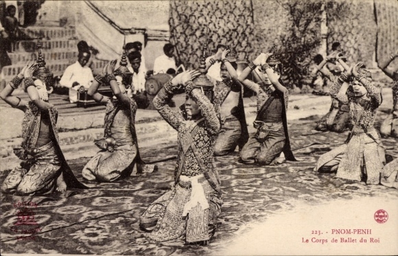 Ak Phnom Penh Kambodscha, Corps de Ballet du Roi