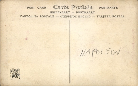 Artist Postcard Salon de 1909, Napoleon