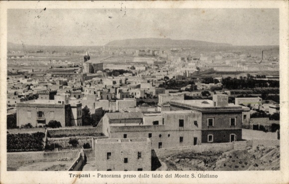 Ak Trapani Sicilia, Panorama, Monte S. Giuliano