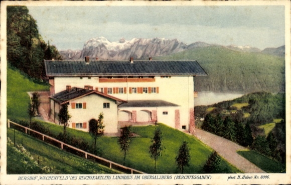 Ak Obersalzberg Berchtesgaden in Oberbayern, Berghof Wachenfeld