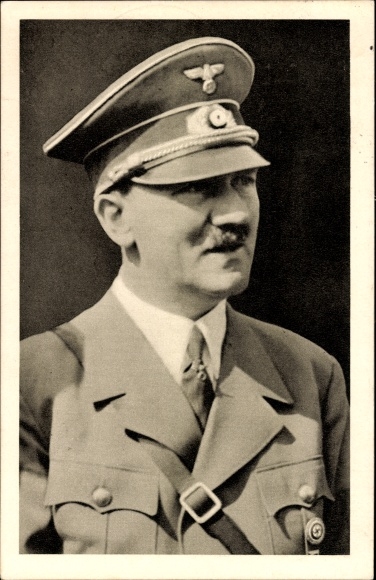KP Führer i kanclerz Rzeszy Adolf Hitler, portret w mundurze
