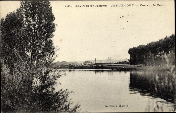 Ah Dennemont Yvelines, Vur sur la Seine