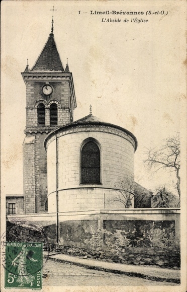KP Limeil Brévannes Val de Marne, absyda kościoła