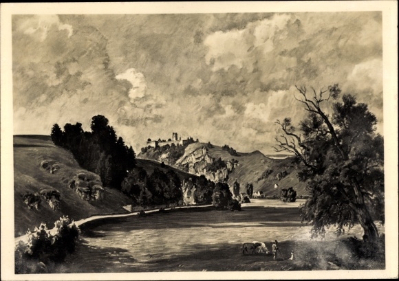 Artist PC Bayerlein, Fritz, Kallmünz Castle, HDK 503