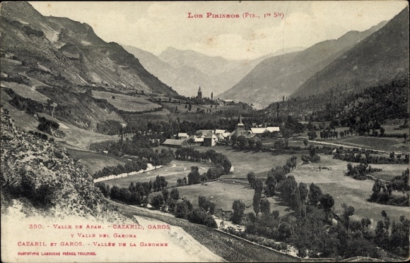 Ak Gazaril et Garos Spanje, Valle de Aram, Los Pirineos