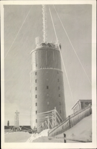 Photo Brotterode Thuringia, Inselsberg, tower, winter view