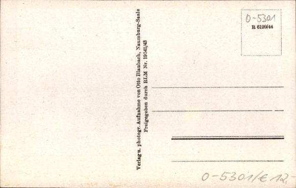 Postcard Leutenthal in the Weimar region, Gasthof zur Linde by Otto Haupt, part of the dance floor, total view