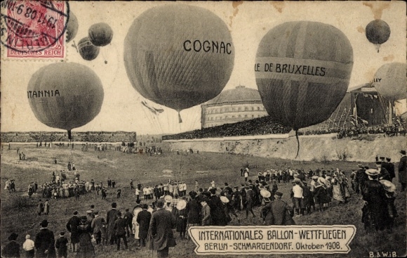 PC Berlin Wilmersdorf Schmargendorf, International Balloon Competition 1908