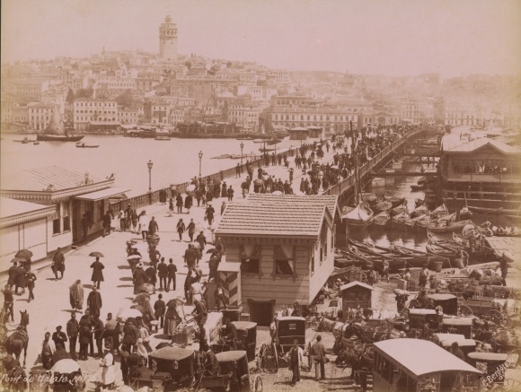 Photo Constantinople Istanbul Türkiye, Pont de Galata