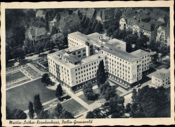 KP Berlin Wilmersdorf Grunewald, Szpital Marcina Lutra, Caspar Theyss Straße 27-29