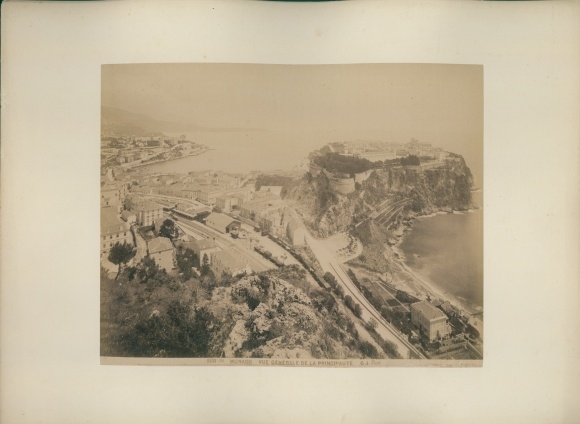 Photo Monte Carlo Monaco, um 1870, Vue Generale de la Principaute