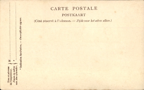 Postcard Liège, World Exhibition 1905, Pavilion of Montenegro