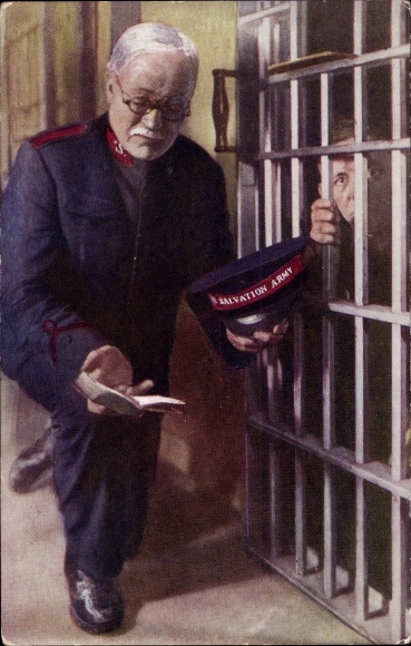 Postcard USA, International series, Aspects of Salvation Army work, prison