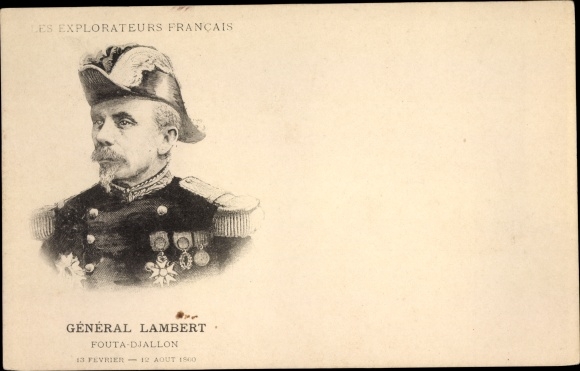 KP General Arsène Lambert, Fouta Djallon, generał ekspedycji