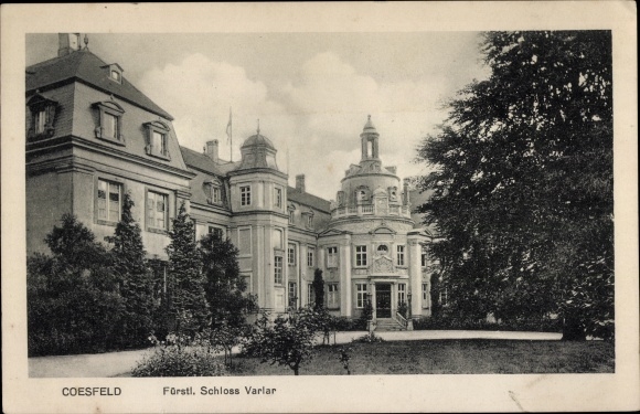 Ak Coesfeld im Münsterland Westfalen, Fürstliches Schloss Varlar
