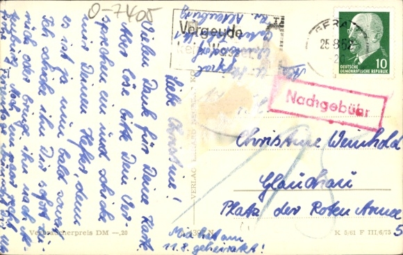KP Wintersdorf Meuselwitz w dzielnicy Altenburger Land, Centrum Kultury Przyjaźń, widok panoramiczny