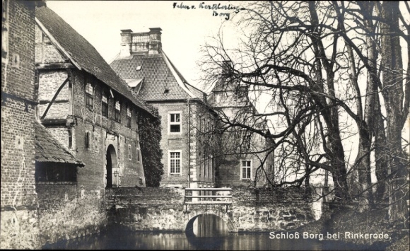 Ak Rinkerode Drensteinfurt in Westfalen, kasteel Borg