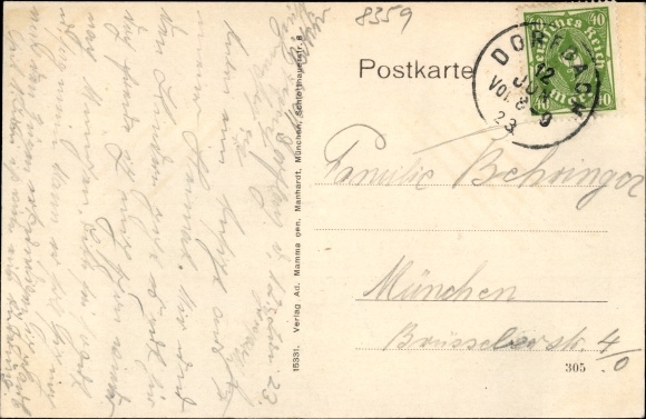 PC Dorfbach Ortenburg Lower Bavaria, general view, inn J. Senkmüller