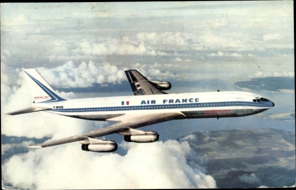 Samolot pasażerski KP French Air France, Boeing 707 Intercontinental, F-BHSB