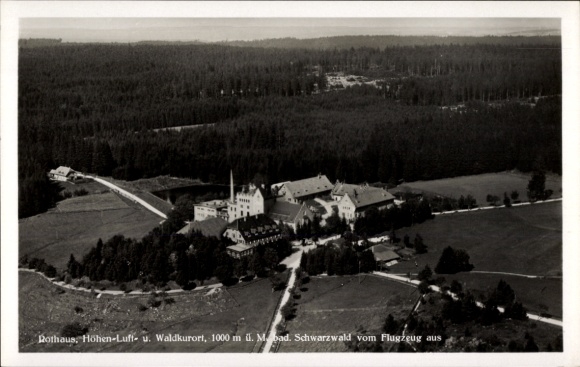 Postcard Rothaus Grafenhausen in the Black Forest, aerial photograph