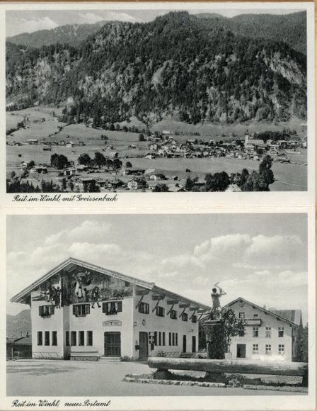 10 PCs Reit im Winkl Upper Bavaria in the envelope