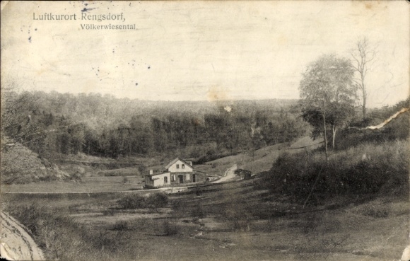 Postcard Rengsdorf in the Westerwald, Völkerwiesental, Panorama
