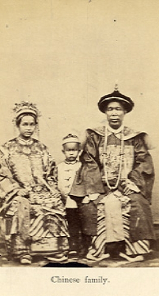 China Korea. Six rare ethnographic original photos, around 1870