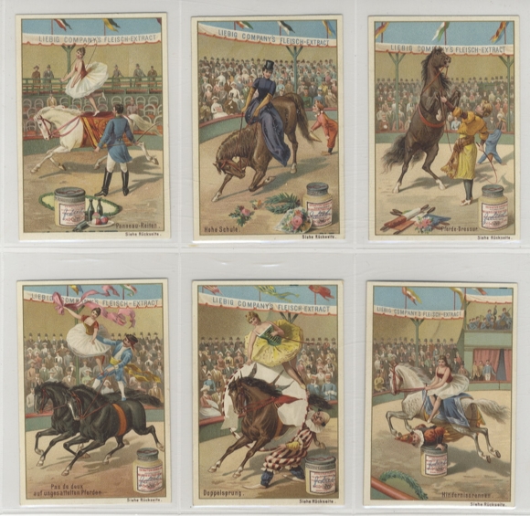 Liebig picture series A 203 S 295 Circus Pictures II, 1891