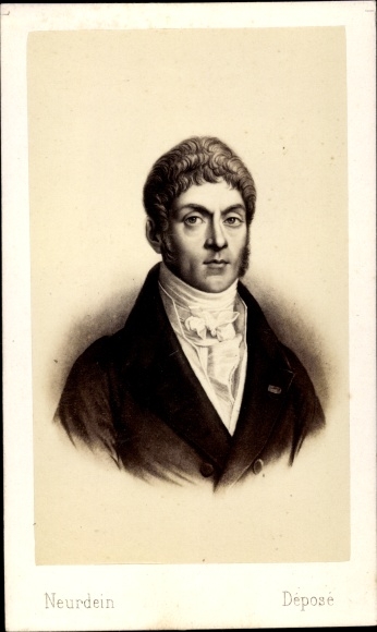 Visiting Card Komponist Étienne-Nicolas Méhul