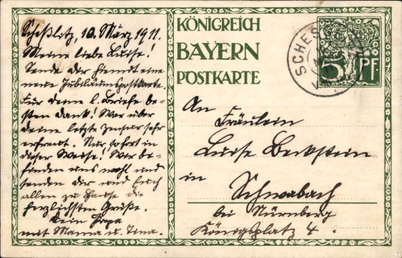 Postal stationery artist Postcard Diez, M., Prince Regent Luitpold of Bavaria, 1821 to 1911, carriage