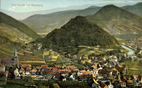 Ak Mayschoß an der Ahr, Gesamtansicht