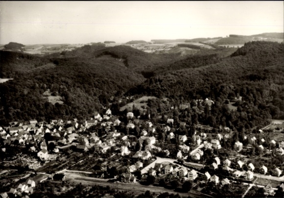Ak Seeheim Jugenheim an der Bergstraße, Fliegeraufnahme
