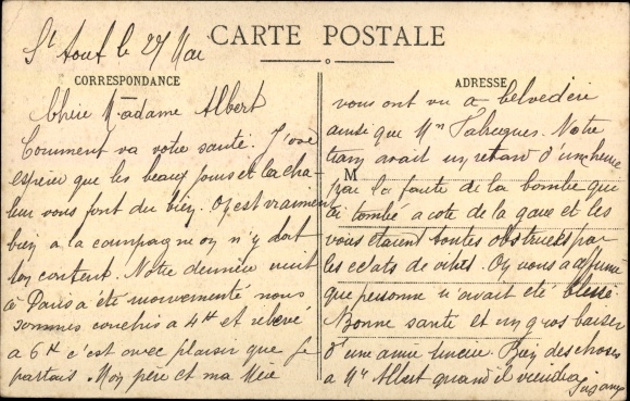 Postcard Au Pays de Berry, Between two fires, Mann und Frauen in Trachten