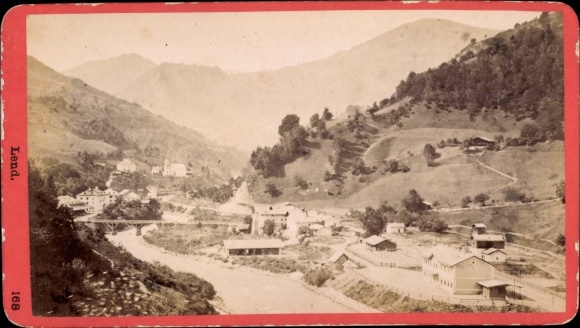 CdV Lend in Salzburg, view of the town