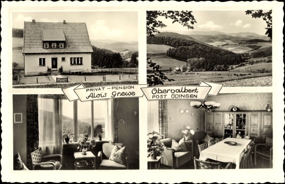 PC Obervalbert Lennestadt in the Sauerland, private pension Alois Grewe